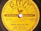 Jerry Lee Lewis Sun 78 #281 Great Balls Of Fire You Win
