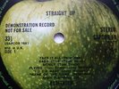 BADFINGER Straight Up DEMO LP APPLE SAPCOR 19 DEMO EX