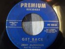 Jimmy McCracklin 45rpm Get Back PREMIUM   Listen