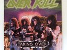 OVERKILL LP Taking Over 1987 Megaforce metal