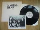 DIAMOND HEAD Lightning To The Nations SIGNED WHITE RARE