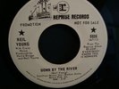 Neil Young Down By The River PROMO 45 RARE