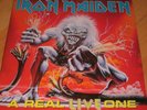 IRON MAIDEN A Real LIVE One Only KOREA LP/Insert