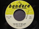 BOB PERRY THE REST OF MY LIFE 45 BANDERA VG+
