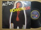 AC/DC Powerage RARE AUSSIE LP 1978 BLUE LABEL PROMO