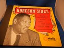 Robeson Sings three record set Paul Robeson signed.