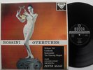 DECCA SXL 2182 ED1 ROSSINI OVERTURES Maag RARE LP 1960