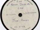 JOHN ROWLES NEVER DOUBT MY LOVE UK 7