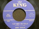 45 JAMES DUNCAN on KING Out Of Sight r&b popcorn LISTEN