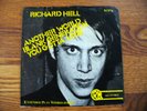 RICHARD HELL Another World Ork Picture Sleeve