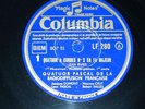 QUATUOR PASCAL String quatuor Jean Rivier 78 rpm