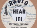 Rockabilly: ROBERT LUKE HARSHMAN-Stop Talkin' RADIO