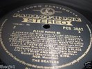 BEATLES PLEASE PLEASE ME  GOLD/BLACK  REPRESS  UNUSED