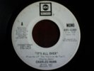 45 NORTHERN SOUL Charles Mann It's All Over ABC PROMO
