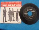 The Beatles She Loves You 45 + sleeve Swan records.