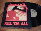 METALLICA Kill 'Em All LP MEGAFORCE Thrash Speed Metal