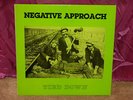 NEGATIVE APPROACH TIED DOWN LP NEAR MINT PUNK