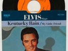 ELVIS PRESLEY | kentucky rain | 45 & PICTURE SLEEVE