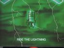 m-/m- METALLICA FRENCH ORIG GREEN COVER RIDE LIGHTNING