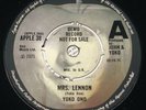 YOKO ONO Mrs Lennon   DEMO  - UK APPLE 38 beatles MINT