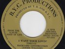 BACKYARD CONSTRUCTION I Want Your Lovin' MODERN SOUL 45