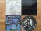METALLICA 4 LPs AND JUSTICE .. SAME CREEPING DEATH ....