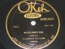 Clarence Williams on Okeh Elec 8604 - Wildflower Rag, E