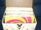 45 RECORD CASE w/35 Pop/Rock/Soul 45's ALL LISTED