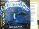 METALLICA / RIDE THE LIGHTNING - Japan w/obi