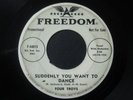 DOO WOP 45 - FOUR TROYS - FREEDOM PROMO - HEAR IT