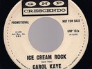 Carol Kaye rare GNP surf/twist 45 Ice Cream Rock HEAR