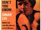 DON'T YOU KNOW.. DINAH LEE OZ EP / 1965 NZ GARAGE BEAT