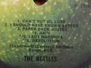BEATLES HEY JUDE 1969 *EXPORT* UK LP Dark Green APPLE 