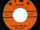 60'S SOUL-POPCORN 45-EDDIE POWERS-BABY'S COMING-LISTEN