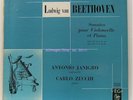 Beethoven Cello Sonatas Janigro Zecci Vega
