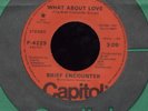 rare Modern Soul 45 BRIEF ENCOUNTER What About Love