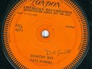 FATS DOMINO / JOHNNY & HURRICANES ORIG UK LONDON DEMO 7