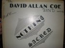 David Allan Coe  Nothing Sacred Record  Rare find