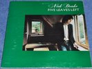 NICK DRAKE Five Leaves Left RARE Early Island Pink Rim