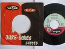 JOHNNY HALLYDAY RARE 45T JUKE BOX VOGUE BIEM