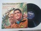 DISQUE LP JOHNNY HALLYDAY LES CHEVALIERS DU CIEL EX/EX
