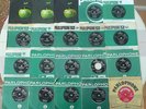 BEATLES 7 INCH VINYL SET IN 1960S CASE X 20