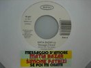 MATIA BAZAR Messaggio d'amore  PATRIZI  45PROMO+STICK