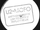 U2 MOFO MATTHEW ROBERTS LIMITED EDITION REMIX 12