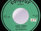 THE MAJESTICS teen age gossip CONTOUR doo wop