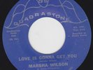 NORTHERN SOUL 45 RPM - MARSHA WILSON on QUADRASTONE