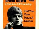 DAVID BOWIE LOVE YOU TILL TUESDAY RARE GERMAN PRESSING