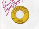 SONNY BURGESS -Sun- We Wanna Boogie- 45 w/SIGNED SLEEVE