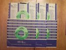 VG++ 45's Beatles GREEN Starline SET of 6 SEE PICTURES