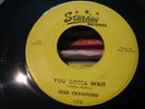 Hillbilly Bop Fred Crawford You Gotta Wait STARDAY 2sdr